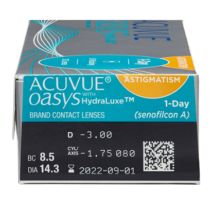 Acuvue Oasys 1 Day for Astigmatism – eyelovevue